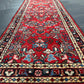 Orientteppich handgeknüpft Sarough Läufer Wolle 515x95 cm
