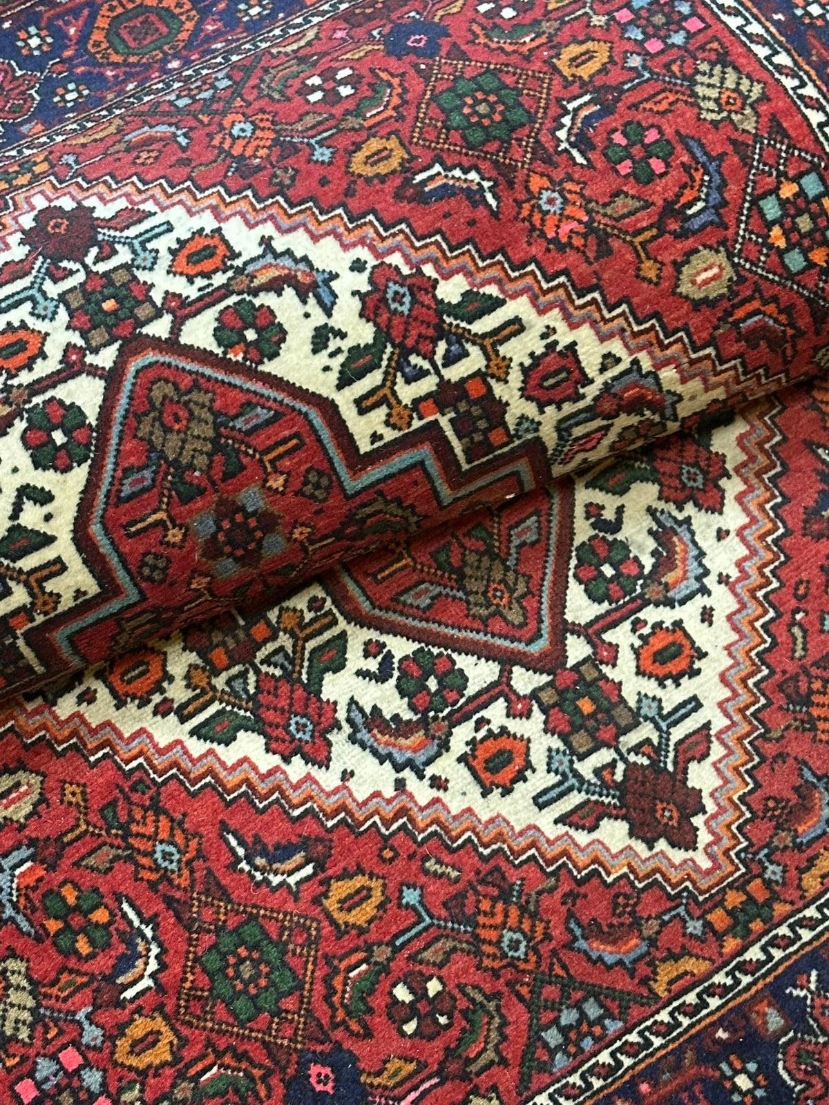 Orientteppich handgeknüpft Bidjar Top 153x100 cm
