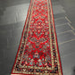 Orientteppich handgeknüpft Sarough Läufer Wolle 515x95 cm