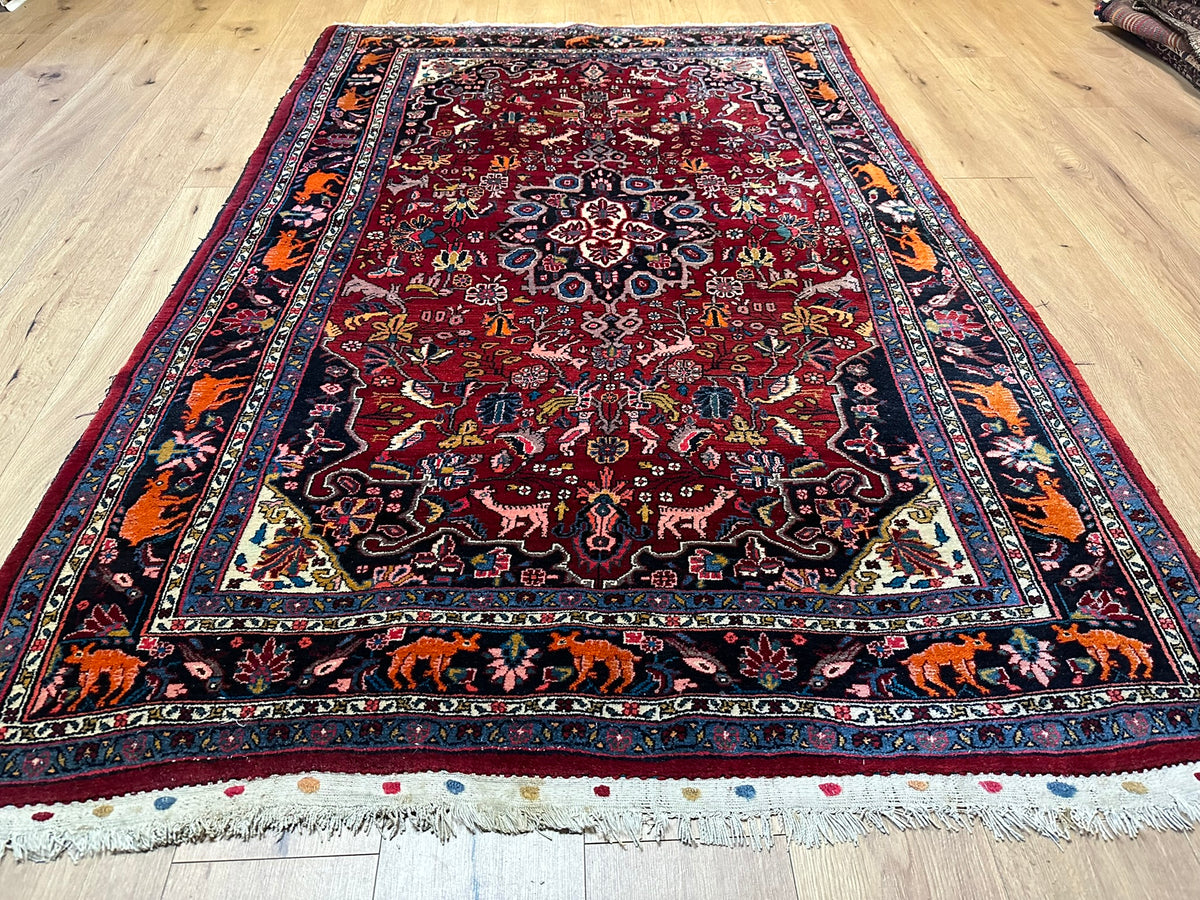 Orientteppich handgeknüpft Bidjar Top 215x145 cm