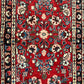 Orientteppich handgeknüpft Sarough Läufer Wolle 515x95 cm