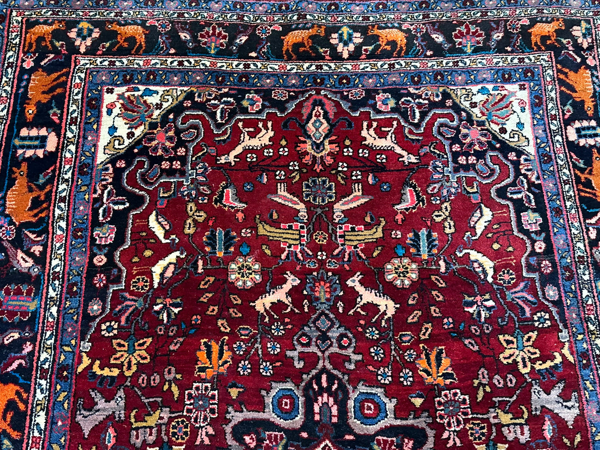 Orientteppich handgeknüpft Bidjar Top 215x145 cm