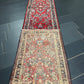 Orientteppich handgeknüpft Sarough Läufer Wolle 515x95 cm
