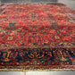 Antiker Jugendstil Teppich Amerikanischer US Sarough Re-Import