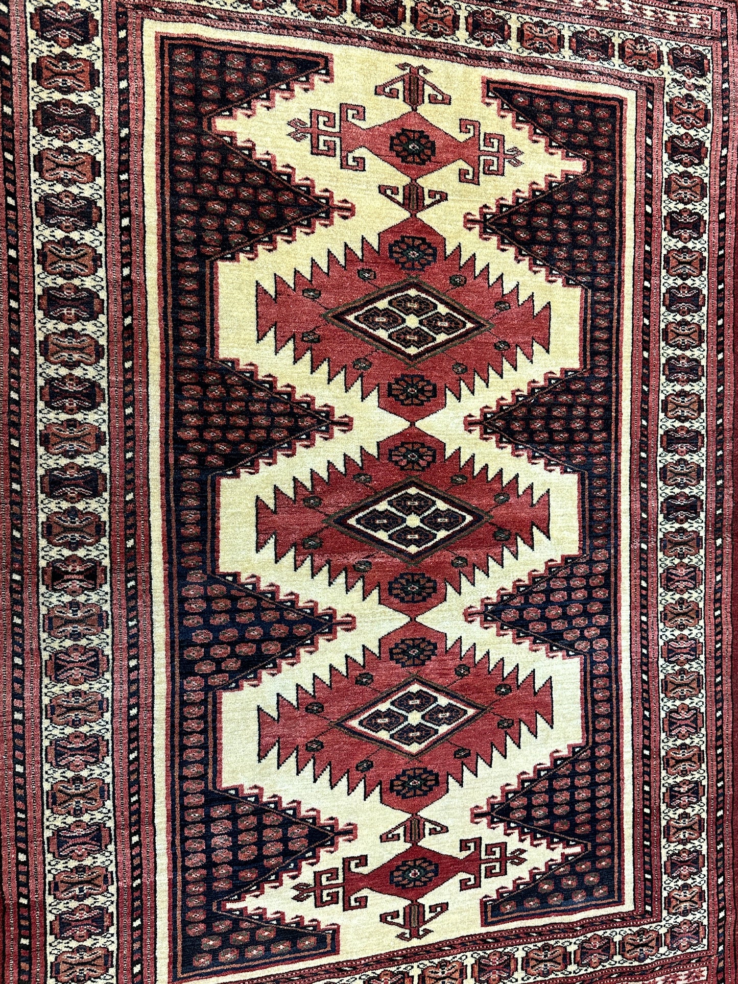 Handgeknüpfter Perser Orientteppich "Türkman" 160x113 cm