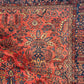 Antiker Jugendstil Teppich Amerikanischer US Sarough Re-Import