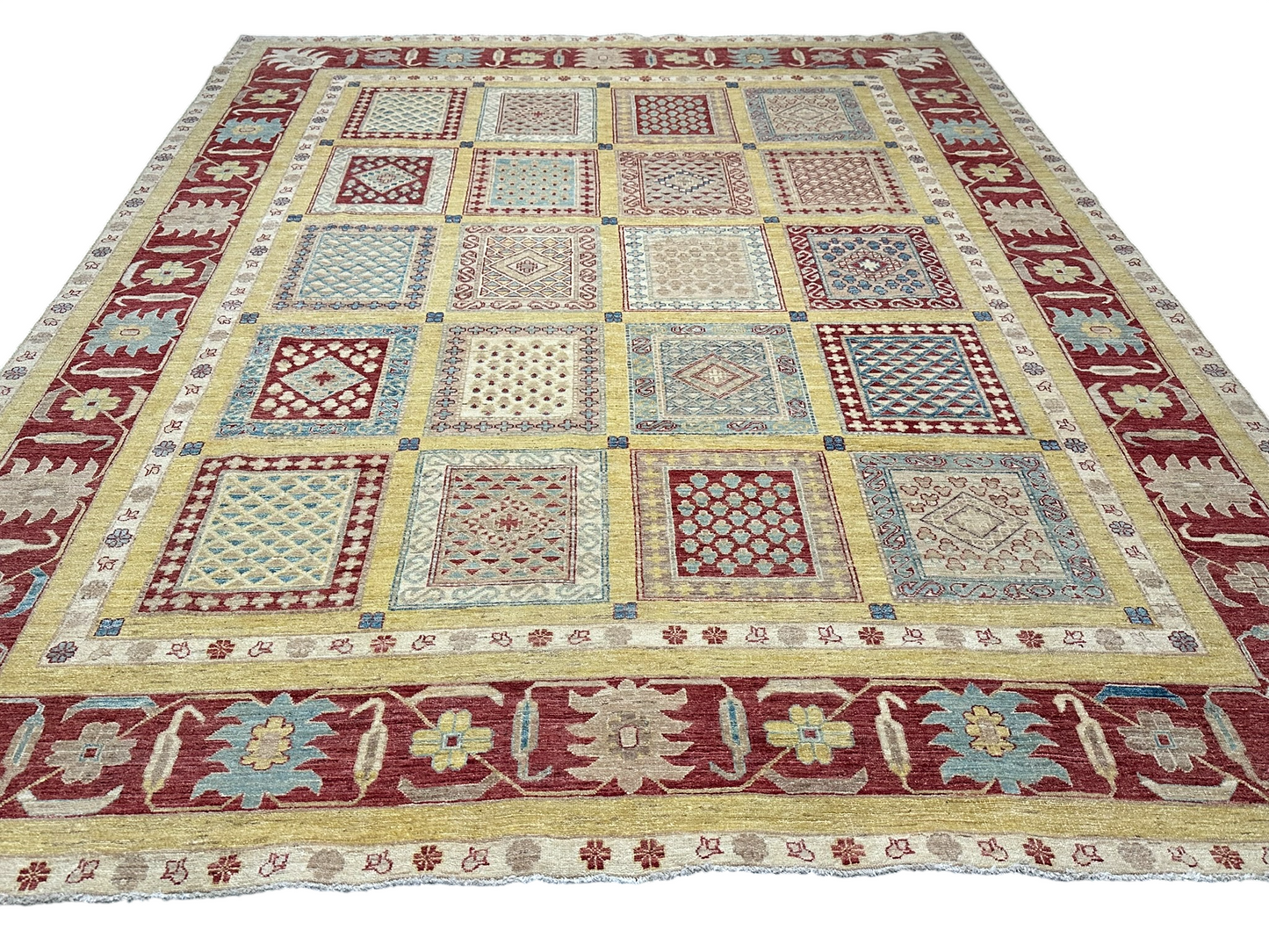 Handgeknüpfter Ziegler Pakistan Teppich 305x255 cm Wolle