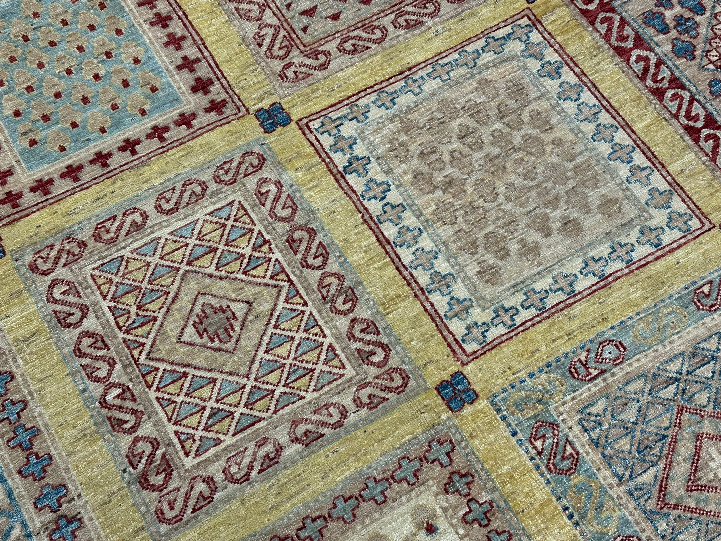 Handgeknüpfter Ziegler Pakistan Teppich 305x255 cm Wolle