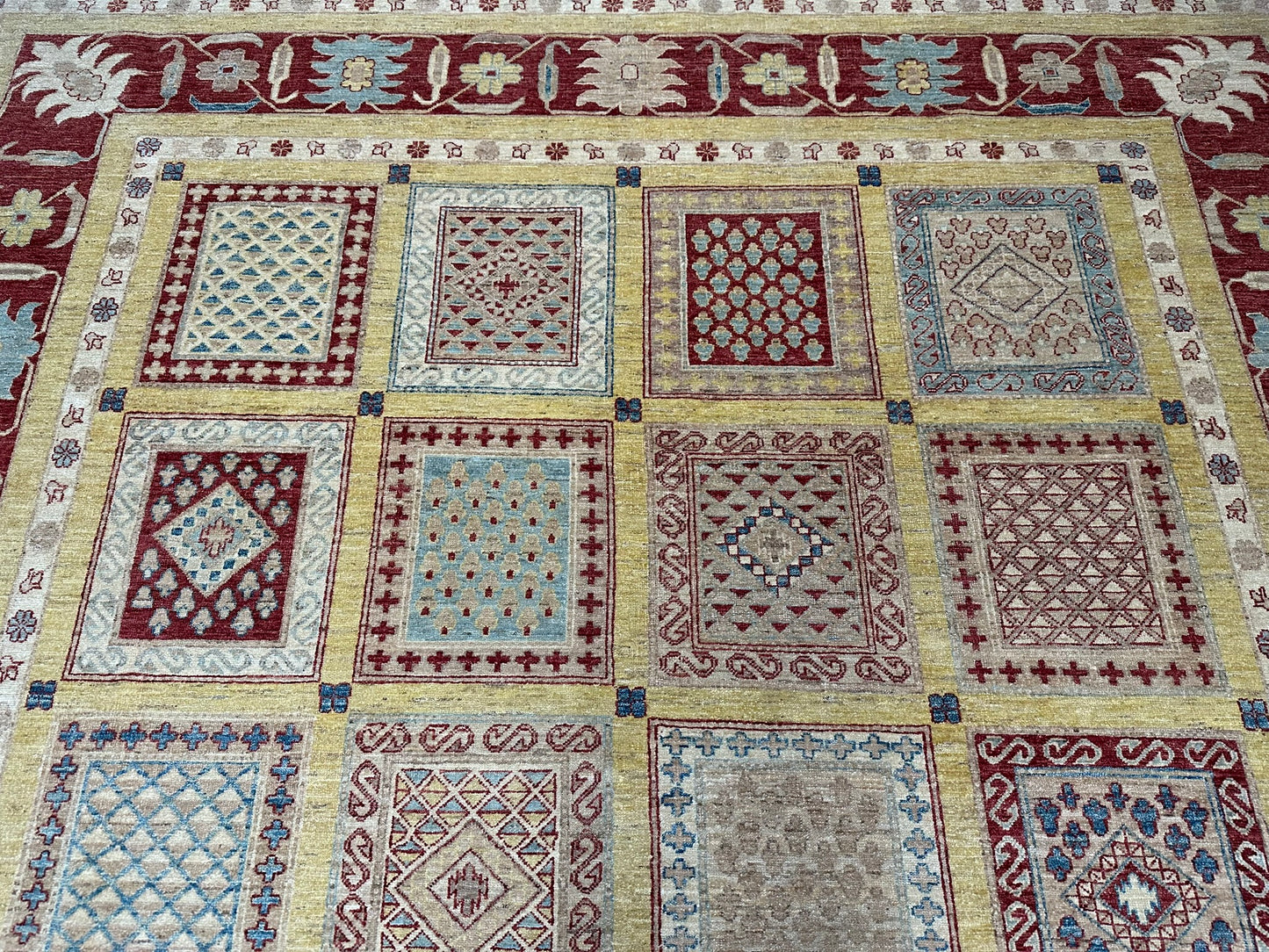 Handgeknüpfter Ziegler Pakistan Teppich 305x255 cm Wolle