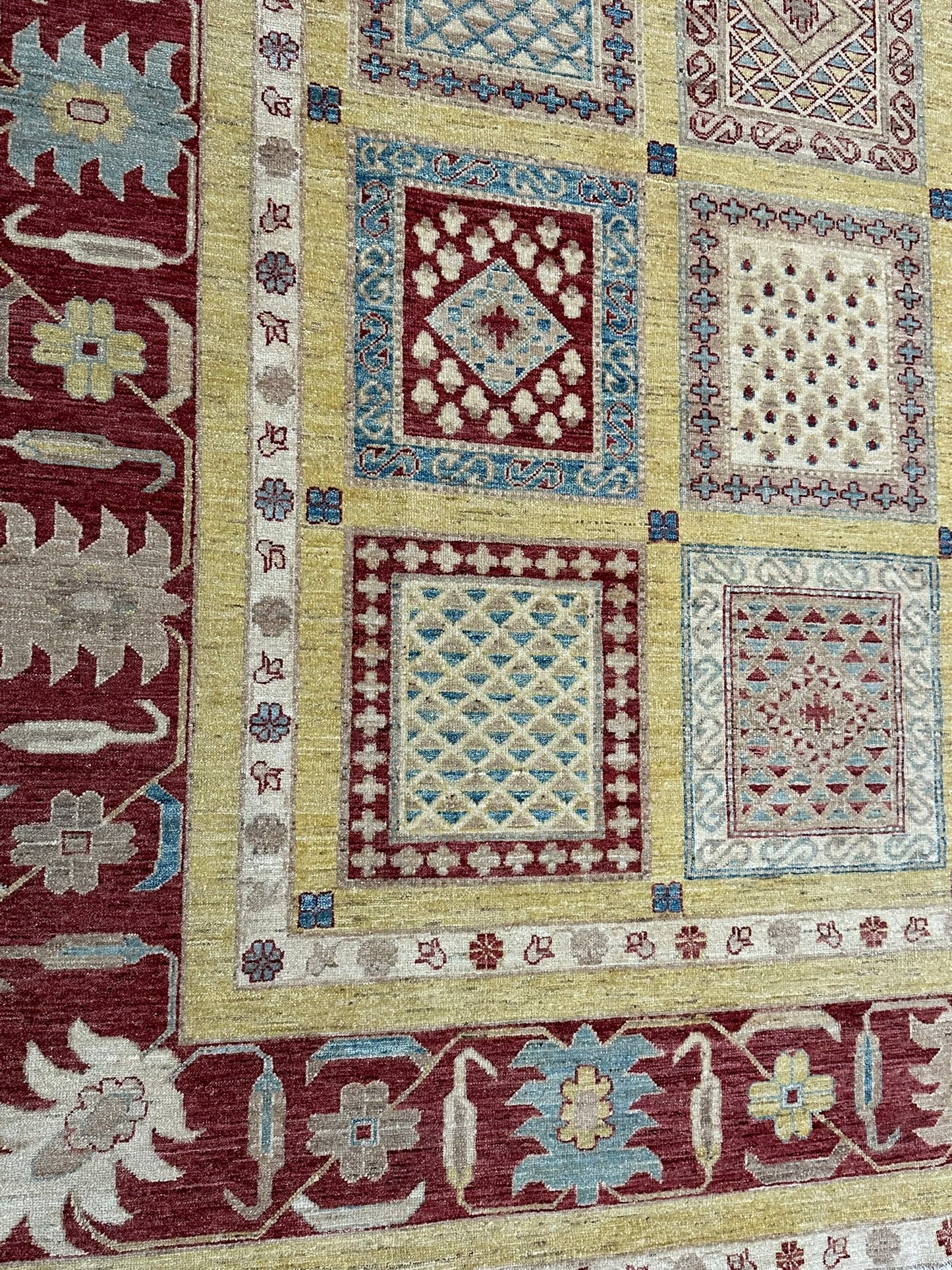 Handgeknüpfter Ziegler Pakistan Teppich 305x255 cm Wolle