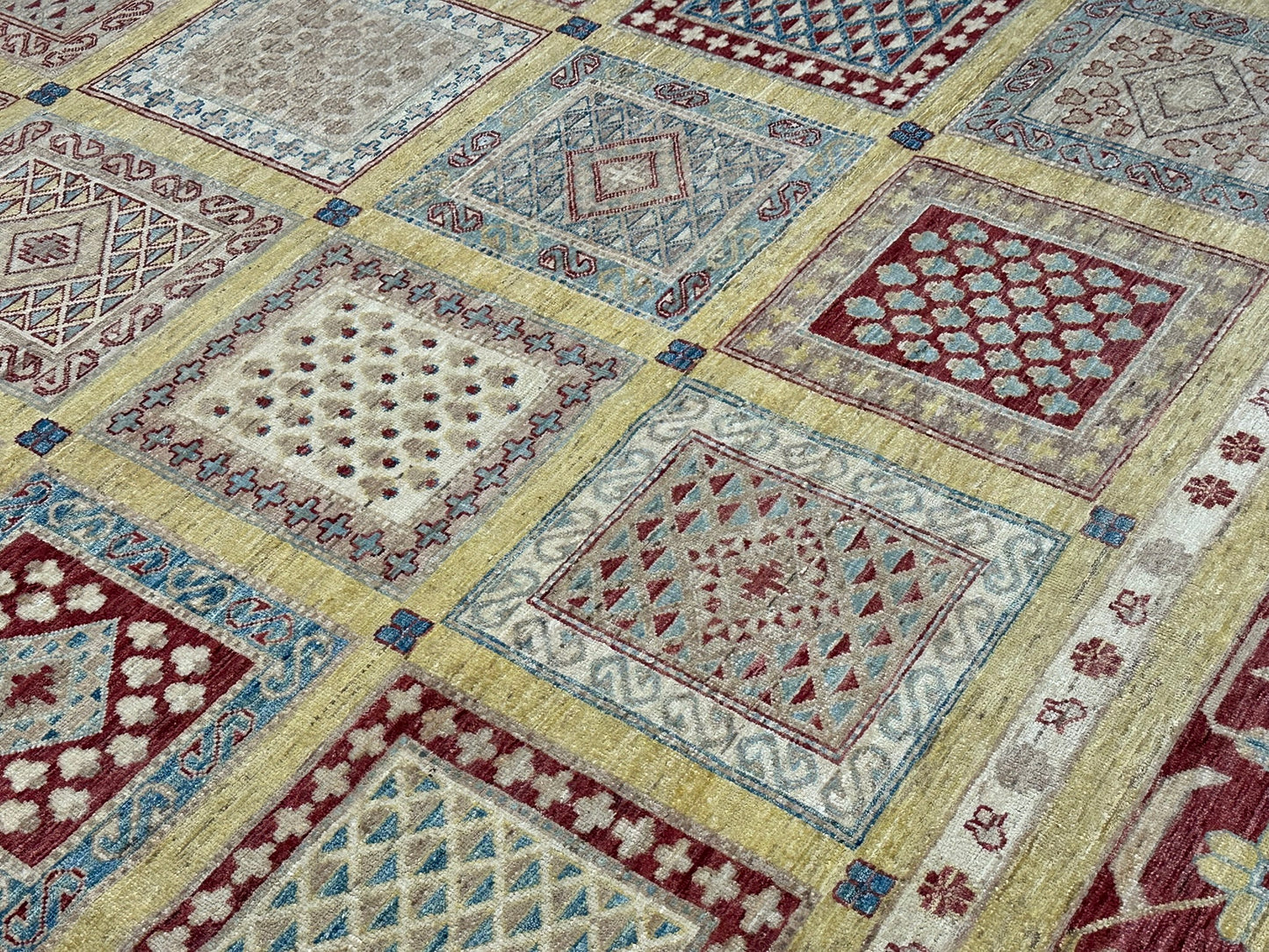 Handgeknüpfter Ziegler Pakistan Teppich 305x255 cm Wolle