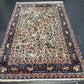 Orientteppich handgeknüpft Isfahan Korkwolle Jagdmotiv 310x200 cm