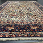 Orientteppich handgeknüpft Isfahan Korkwolle Jagdmotiv 310x200 cm