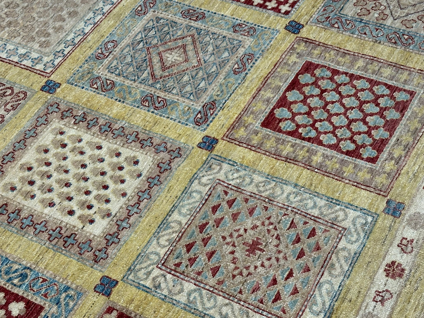 Handgeknüpfter Ziegler Pakistan Teppich 305x255 cm Wolle