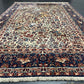 Orientteppich handgeknüpft Isfahan Korkwolle Jagdmotiv 310x200 cm
