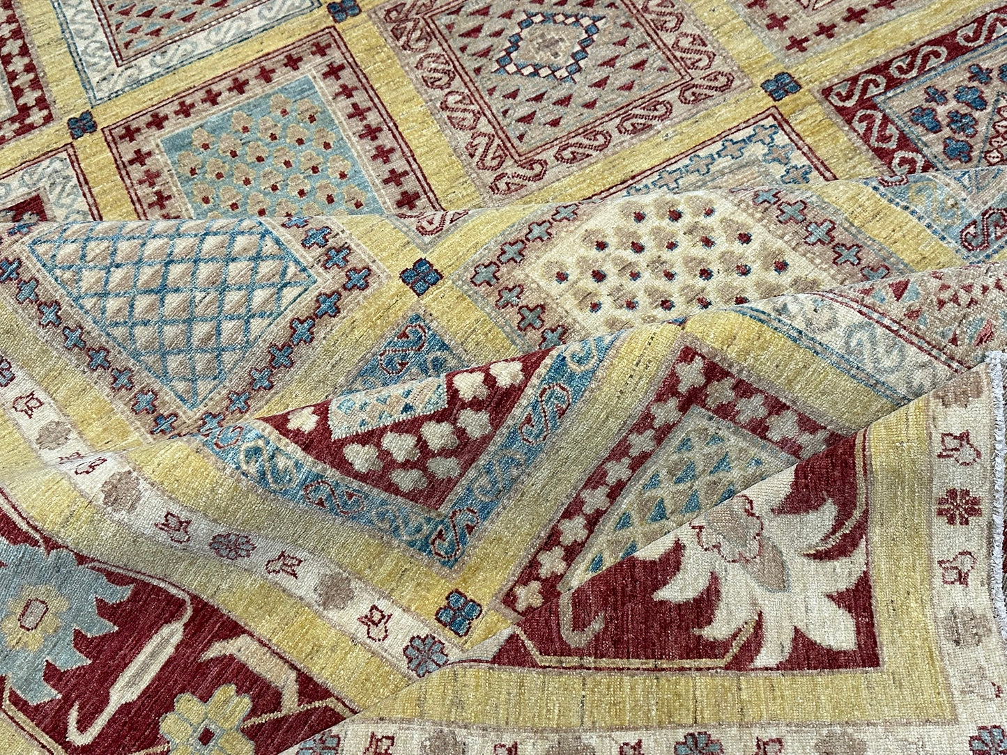 Handgeknüpfter Ziegler Pakistan Teppich 305x255 cm Wolle