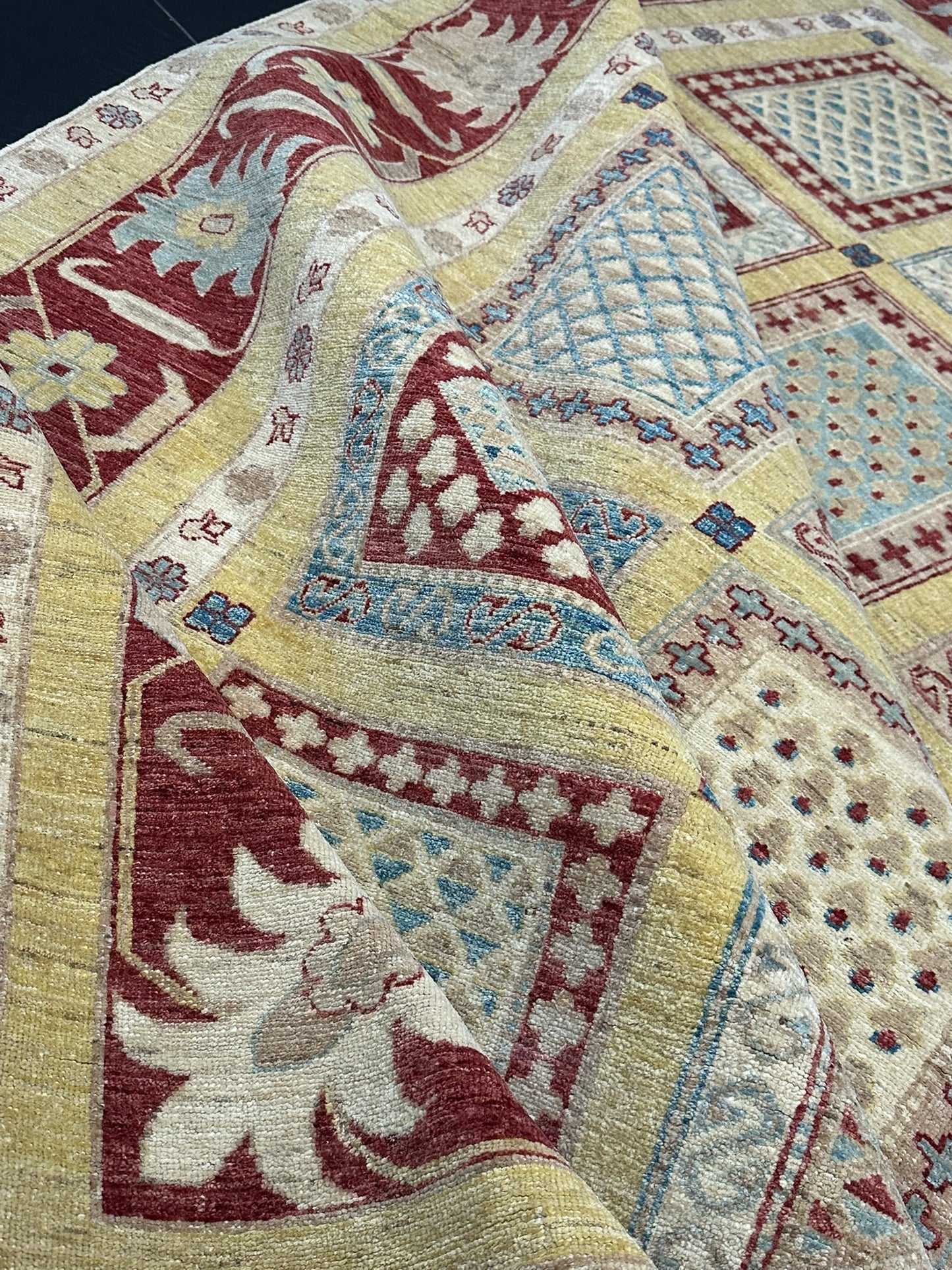 Handgeknüpfter Ziegler Pakistan Teppich 305x255 cm Wolle