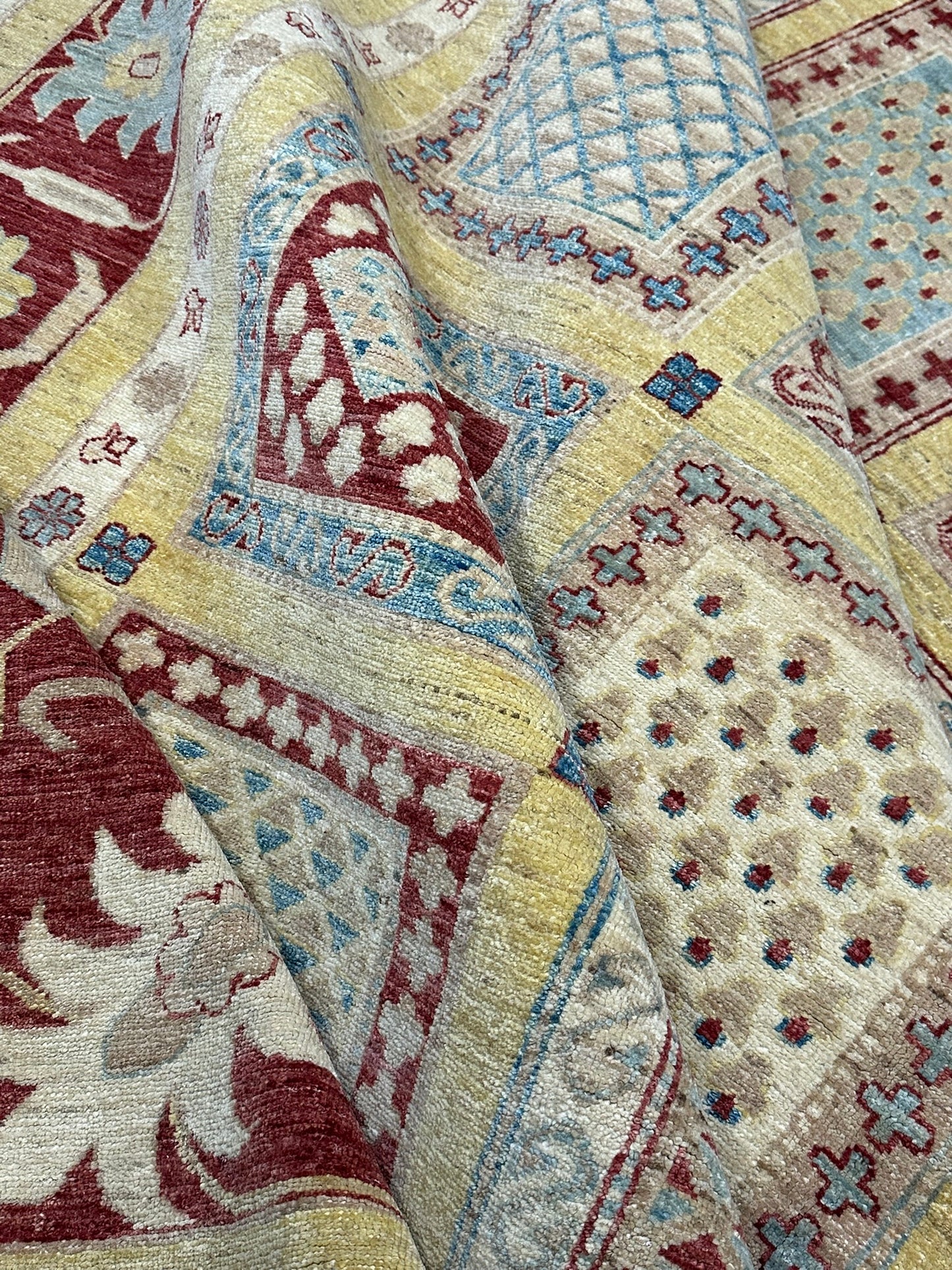 Handgeknüpfter Ziegler Pakistan Teppich 305x255 cm Wolle