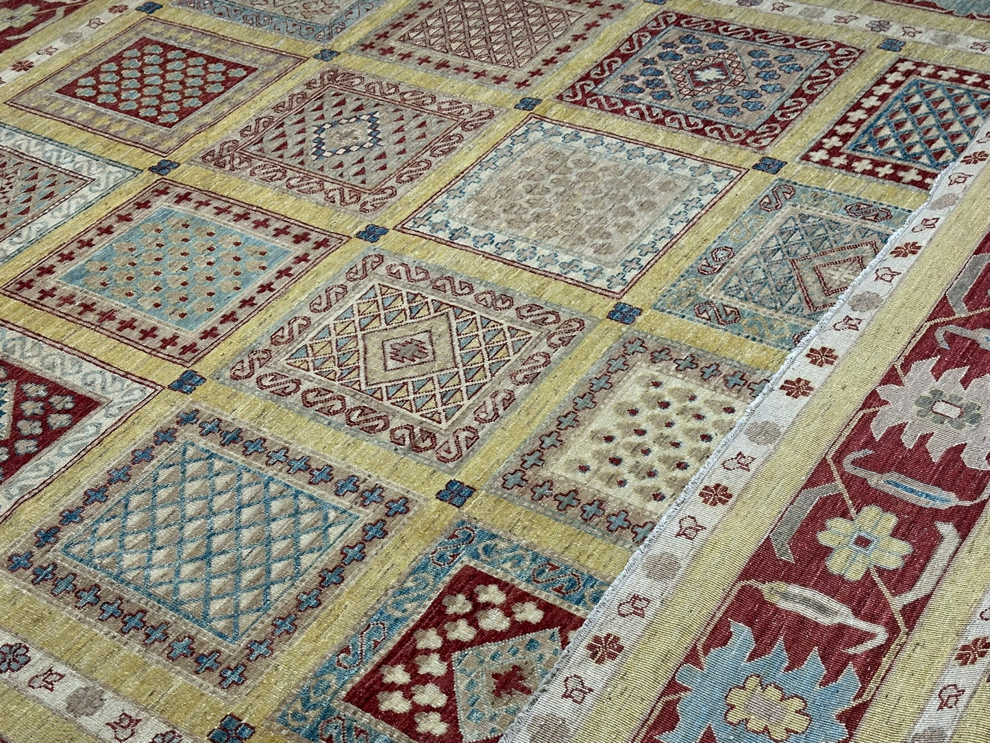 Handgeknüpfter Ziegler Pakistan Teppich 305x255 cm Wolle
