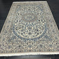 Handgeknüpfter Nain Teppich mit Seide 300x200 cm Neu,
