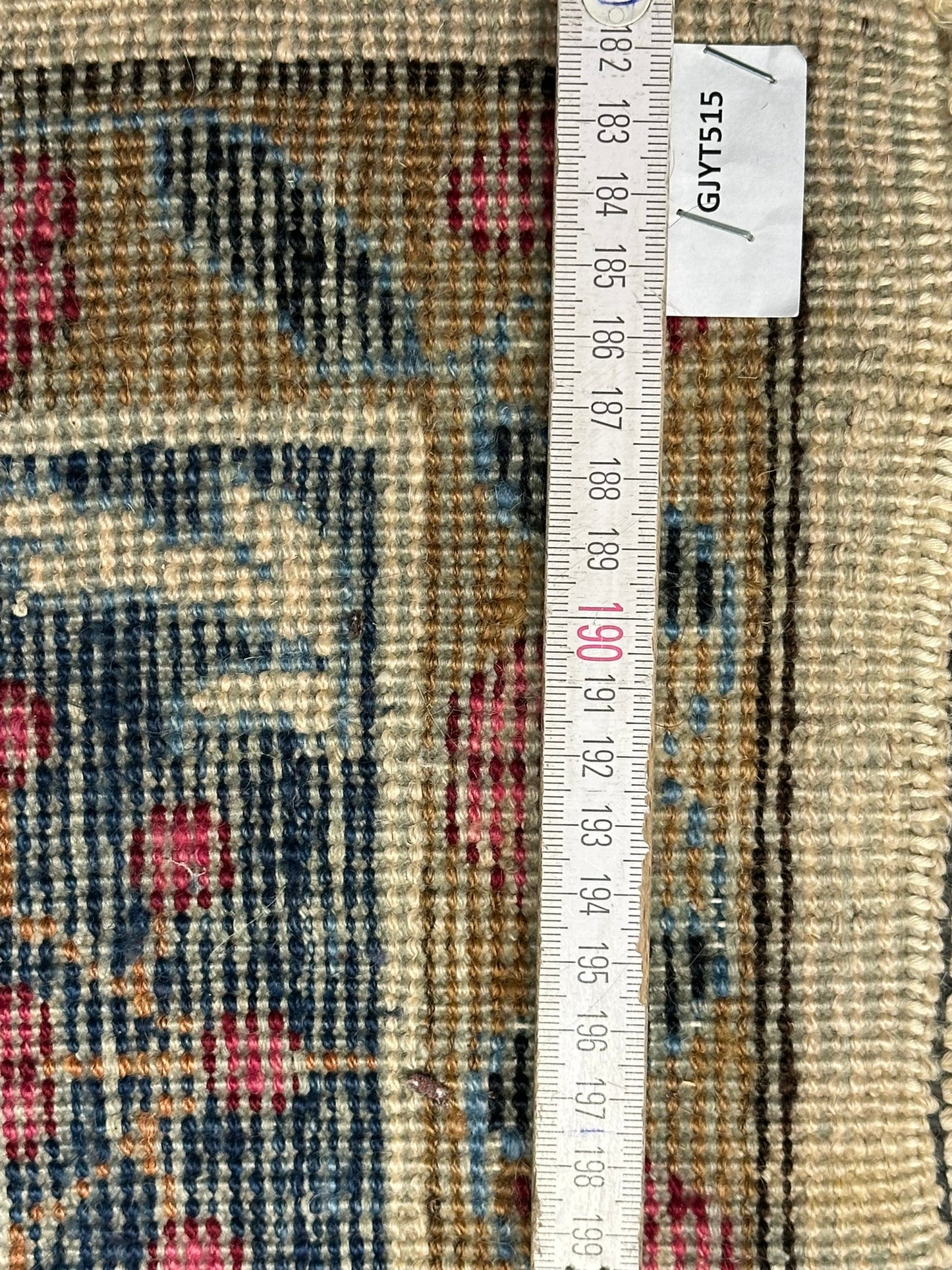 Orientteppich handgeknüpft Kirman Kheshti Felderdesign 295x195 cm