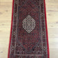 Orientteppich handgeknüpft Bidjar Korkwolle 142x70 cm