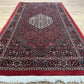 Orientteppich handgeknüpft Bidjar Korkwolle 142x70 cm
