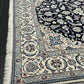Handgeknüpfter Nain Korkwolle Seide Teppich 300x205 cm Neu