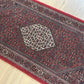 Orientteppich handgeknüpft Bidjar Korkwolle 142x70 cm