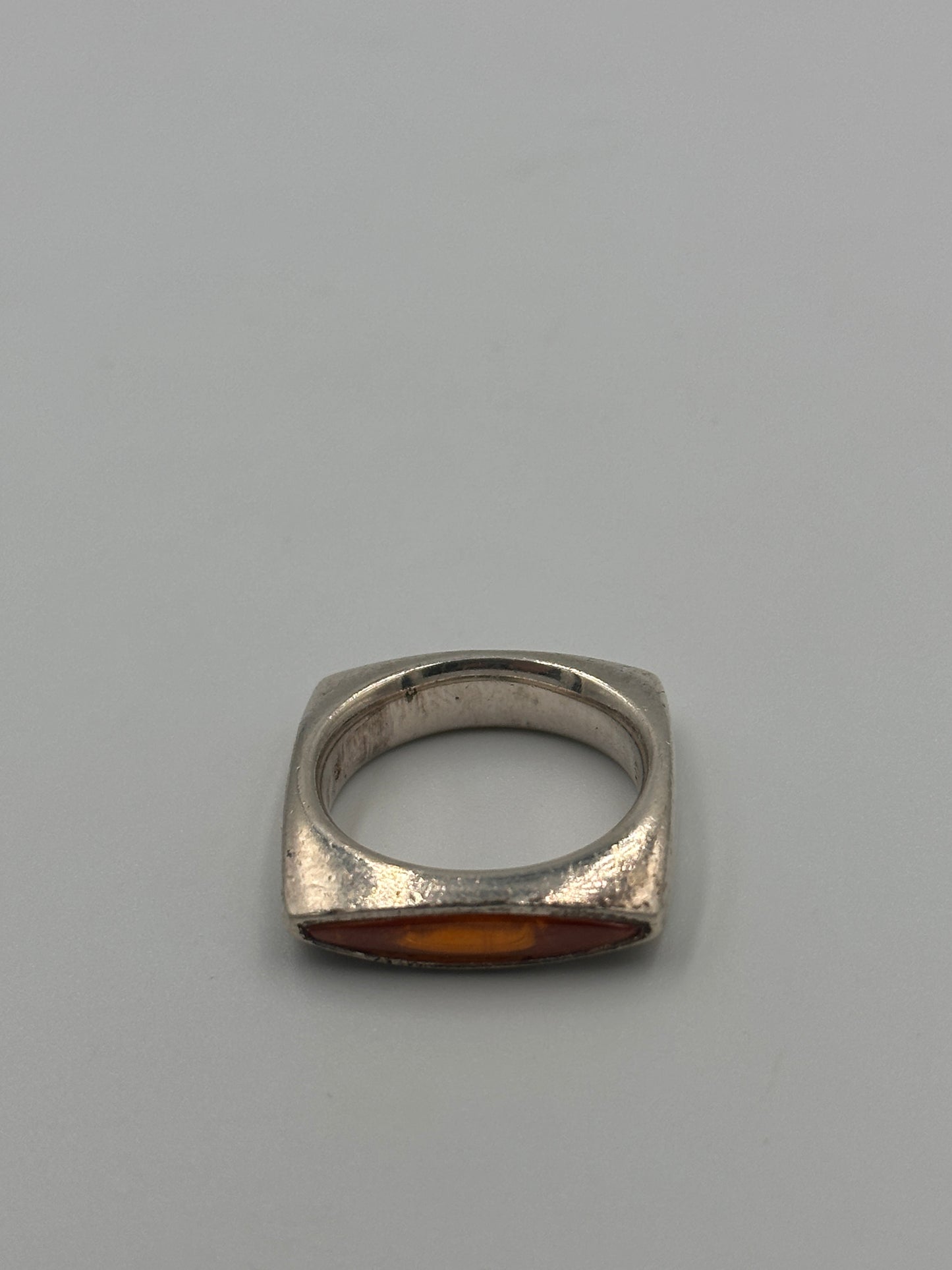 ESPRIT Silber 925 Ring mit Orangenen Edelstein