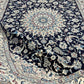 Handgeknüpfter Nain Korkwolle Seide Teppich 300x205 cm Neu