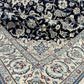 Handgeknüpfter Nain Korkwolle Seide Teppich 300x205 cm Neu