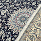 Handgeknüpfter Nain Korkwolle Seide Teppich 300x205 cm Neu