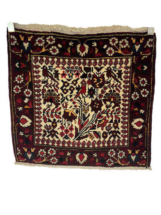 Orientteppich handgeknüpft Hamadan  73x70 cm