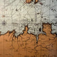 Kartografie Grafik Carte Nouvelle des Cofles de Normandie 33x41cm