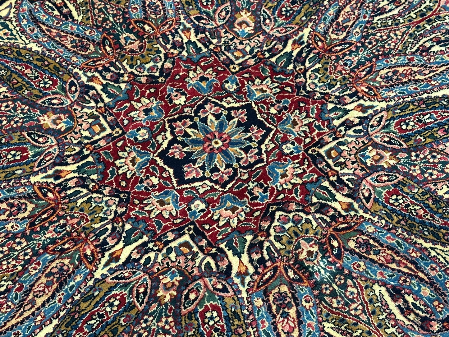 Handgeknüpfter Kirman lawer Orient Palast Teppich 405x295 cm