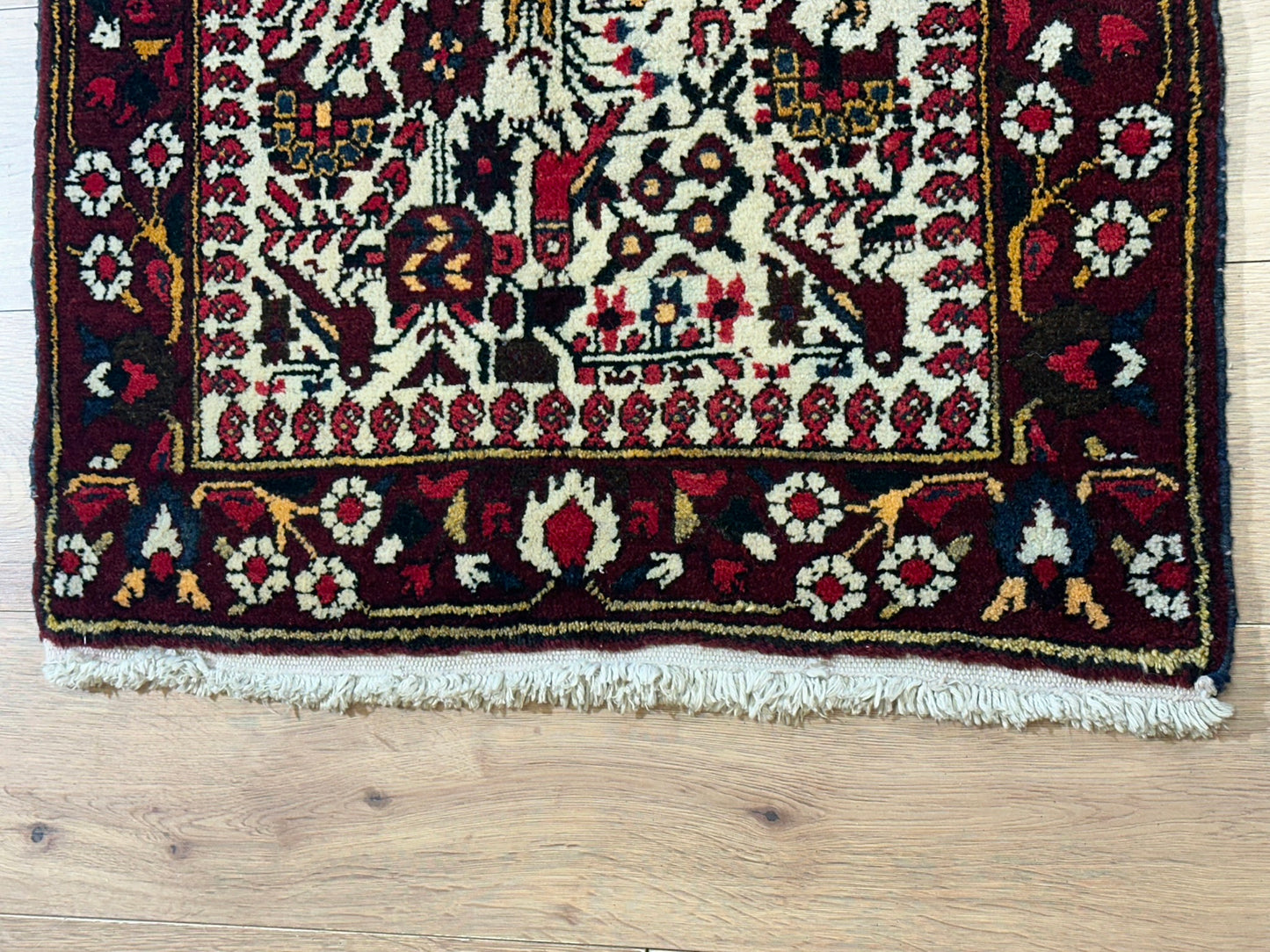 Orientteppich handgeknüpft Hamadan  73x70 cm