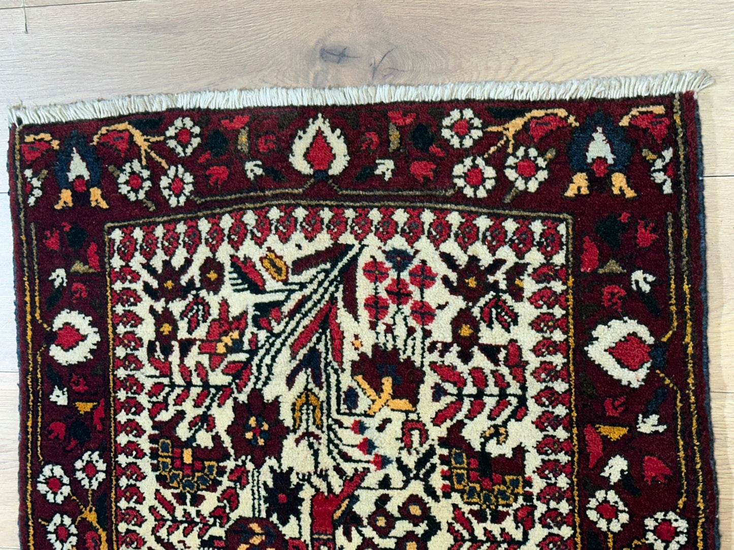Orientteppich handgeknüpft Hamadan  73x70 cm