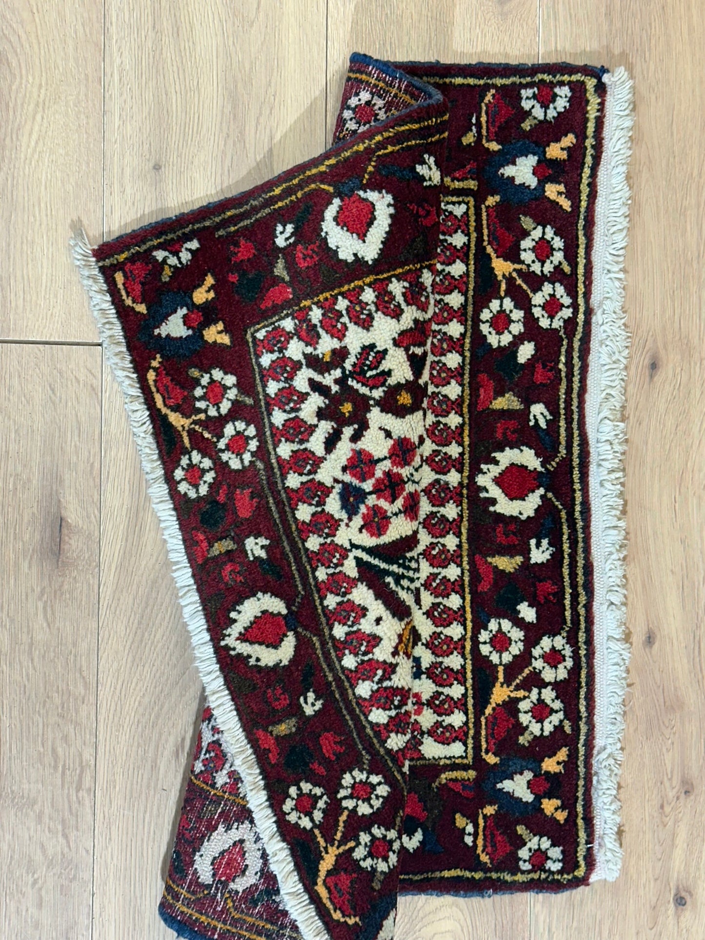 Orientteppich handgeknüpft Hamadan  73x70 cm