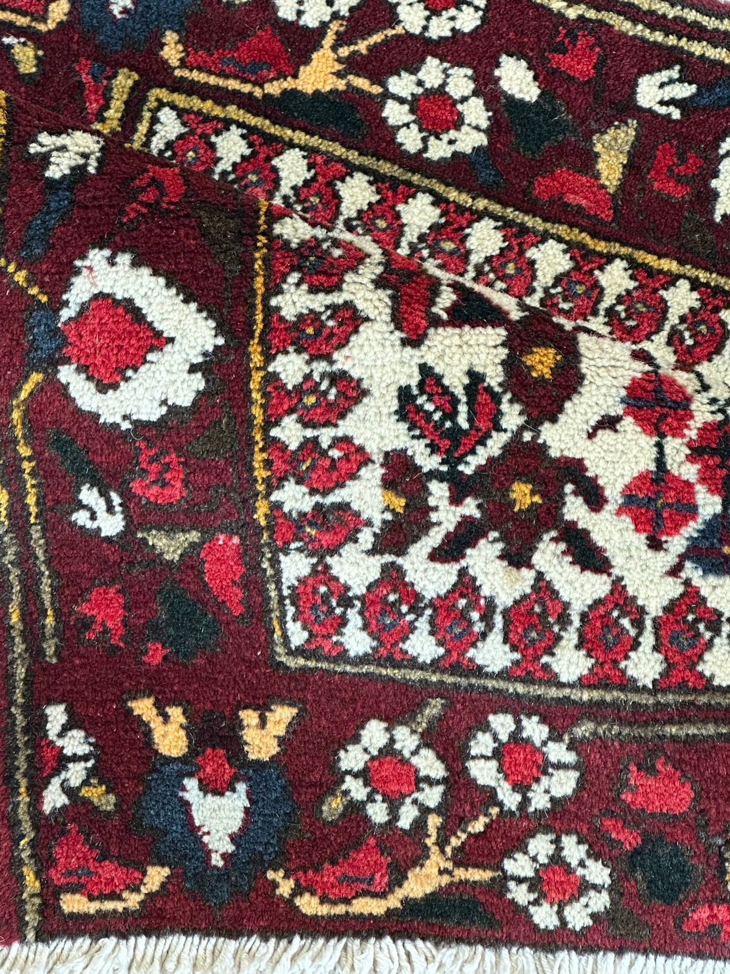 Orientteppich handgeknüpft Hamadan  73x70 cm