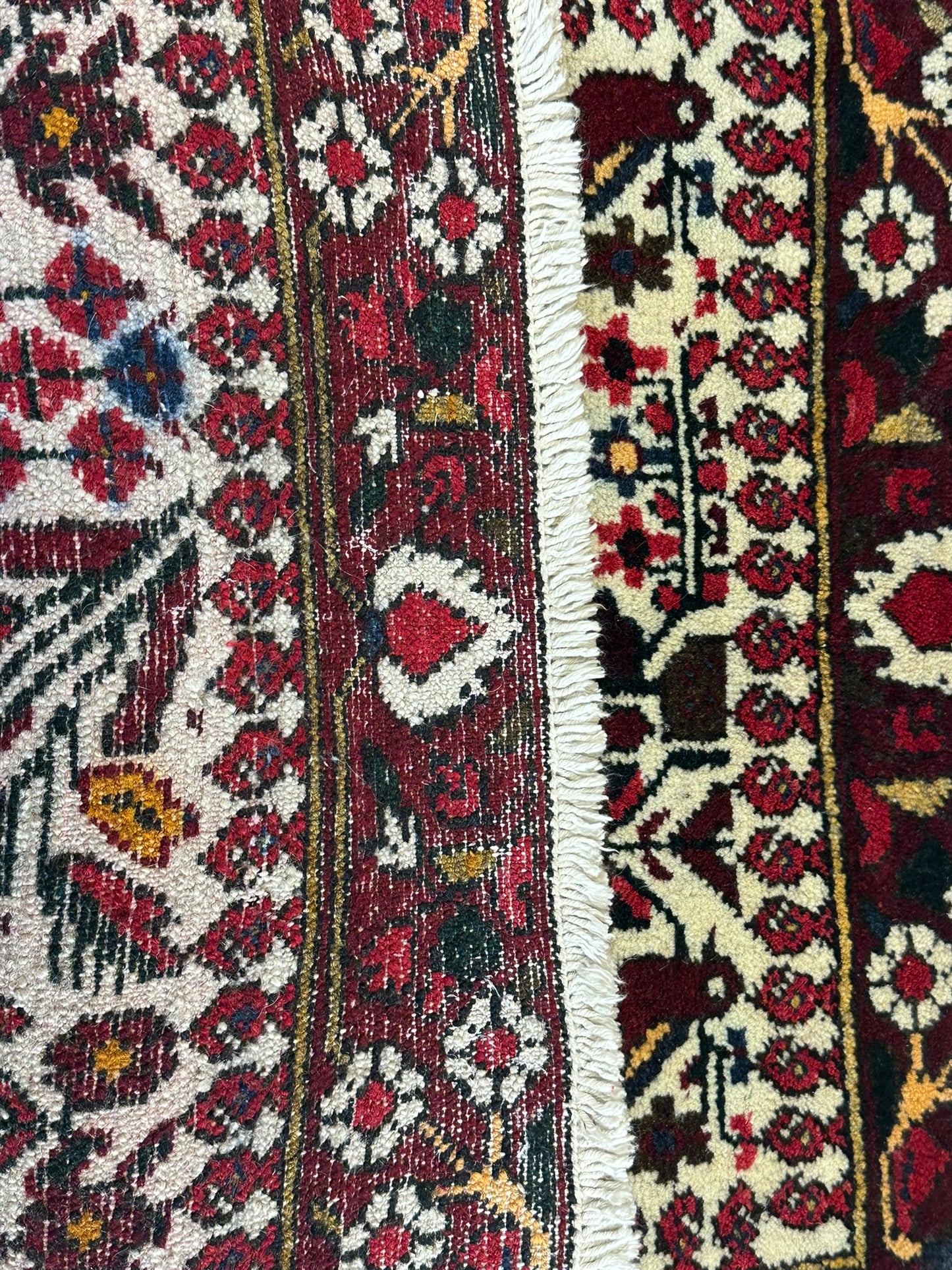 Orientteppich handgeknüpft Hamadan  73x70 cm