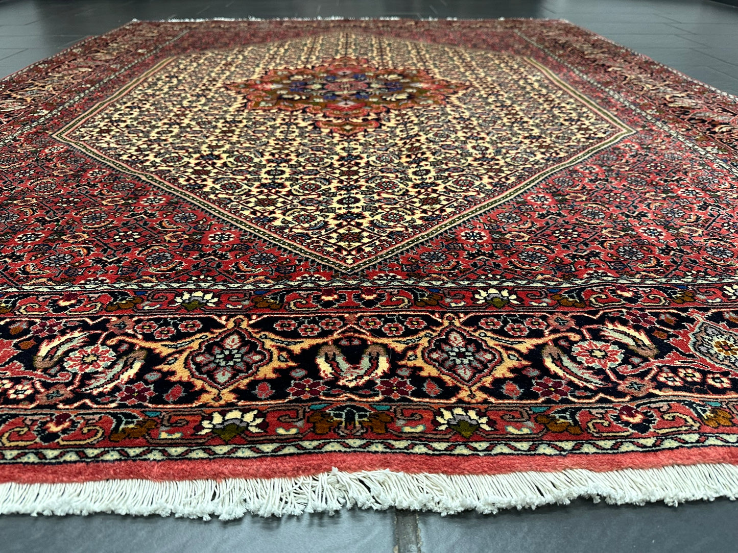 Handgeknüpfter Bidjar Teppich Wolle 250x200 cm Neu