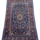 Antik Orientteppich handgeknüpft Keschan Korkwolle  Naturfarben 200x130 cm