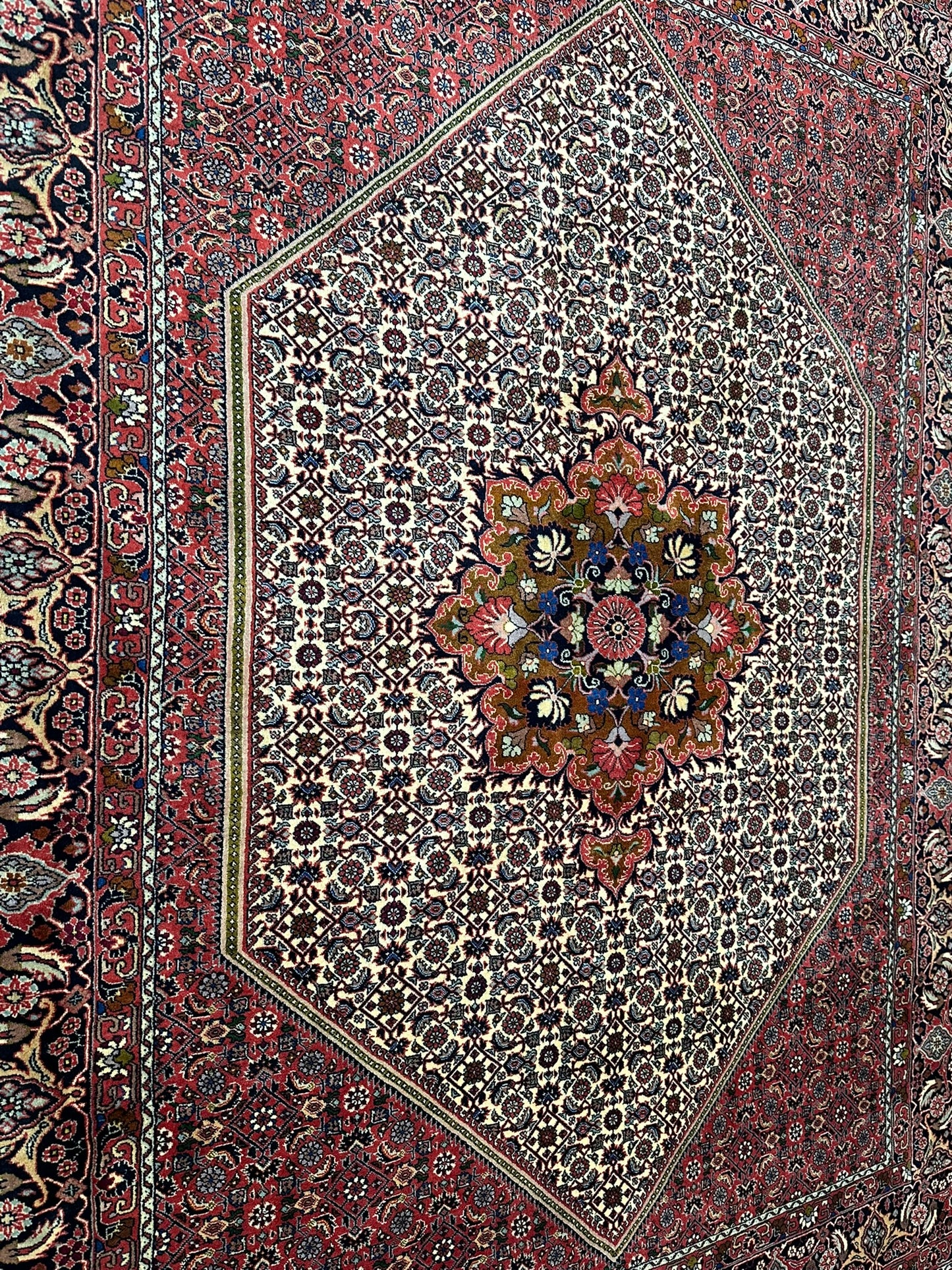 Handgeknüpfter Bidjar Teppich Wolle 250x200 cm Neu