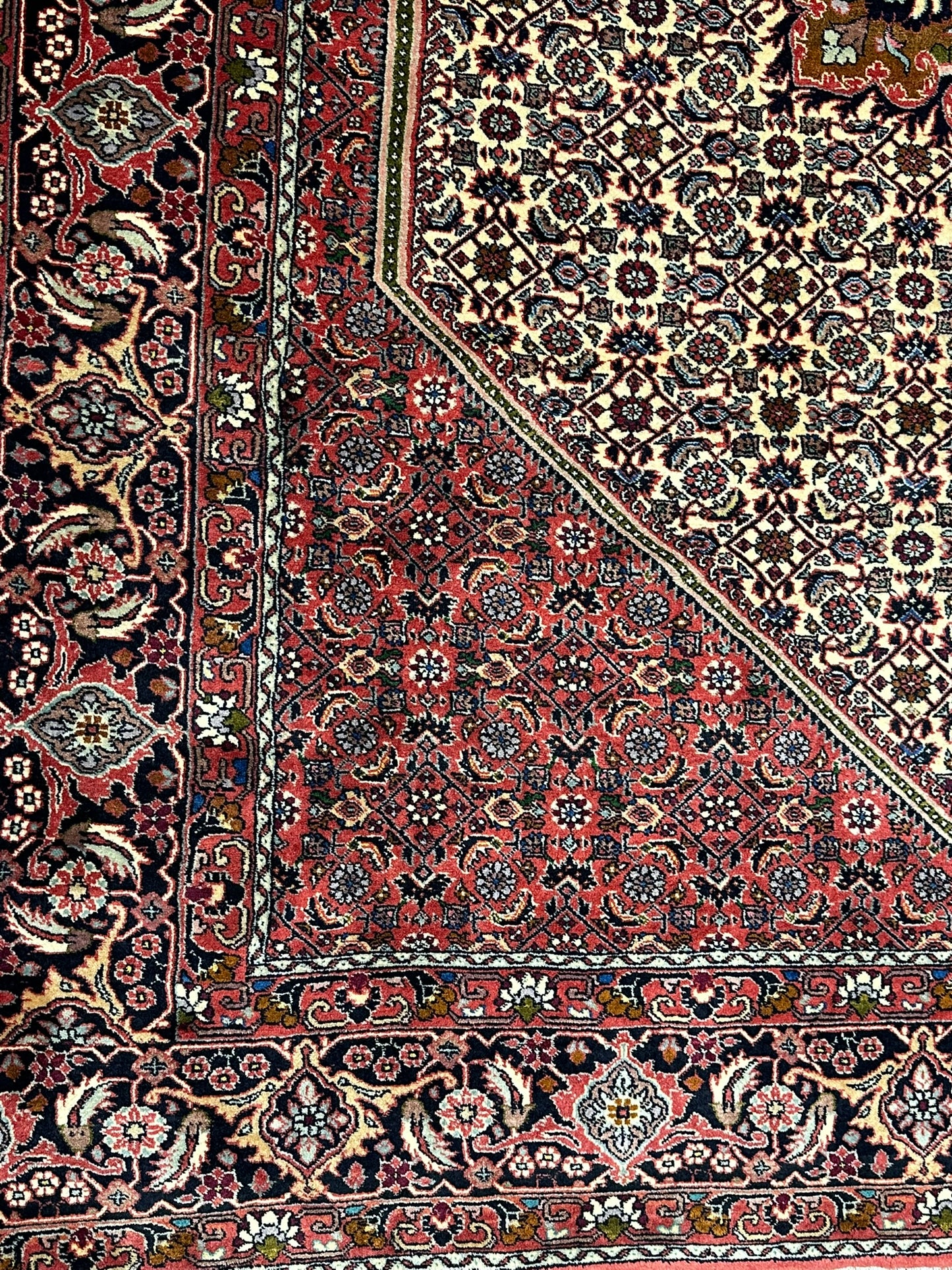 Handgeknüpfter Bidjar Teppich Wolle 250x200 cm Neu