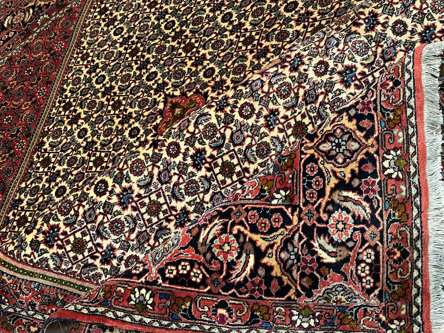 Handgeknüpfter Bidjar Teppich Wolle 250x200 cm Neu