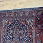 Antik Orientteppich handgeknüpft Keschan Korkwolle  Naturfarben 200x130 cm