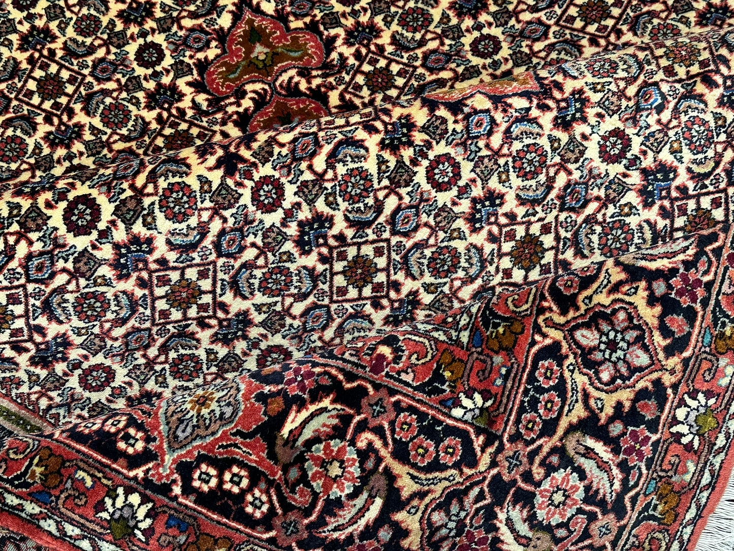 Handgeknüpfter Bidjar Teppich Wolle 250x200 cm Neu