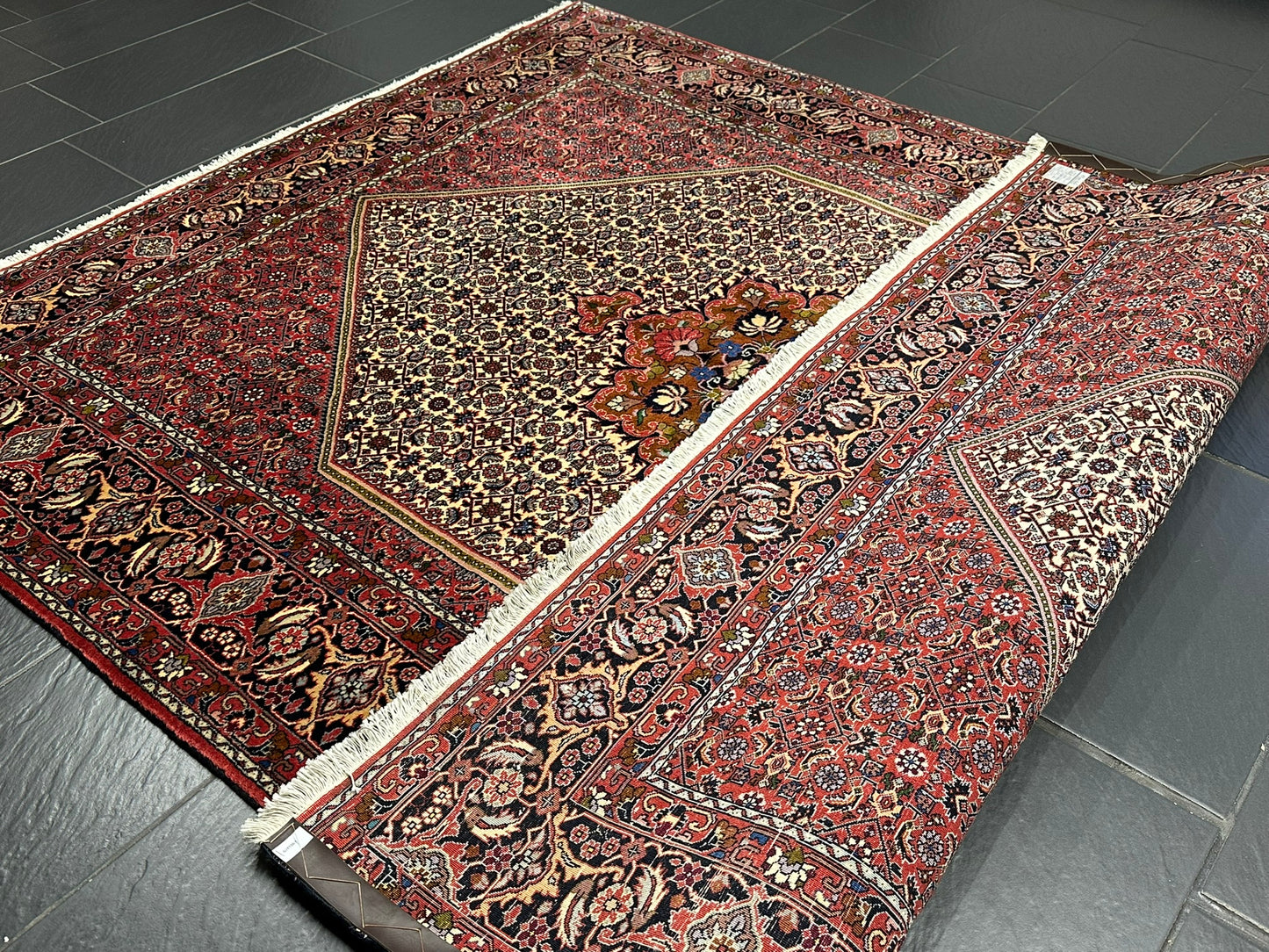 Handgeknüpfter Bidjar Teppich Wolle 250x200 cm Neu