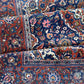 Antik Orientteppich handgeknüpft Keschan Korkwolle  Naturfarben 200x130 cm